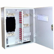 12 ~ 96 Cores Outdoor Fiber Optic Terminal Box / Fiber Optic Distribution Box